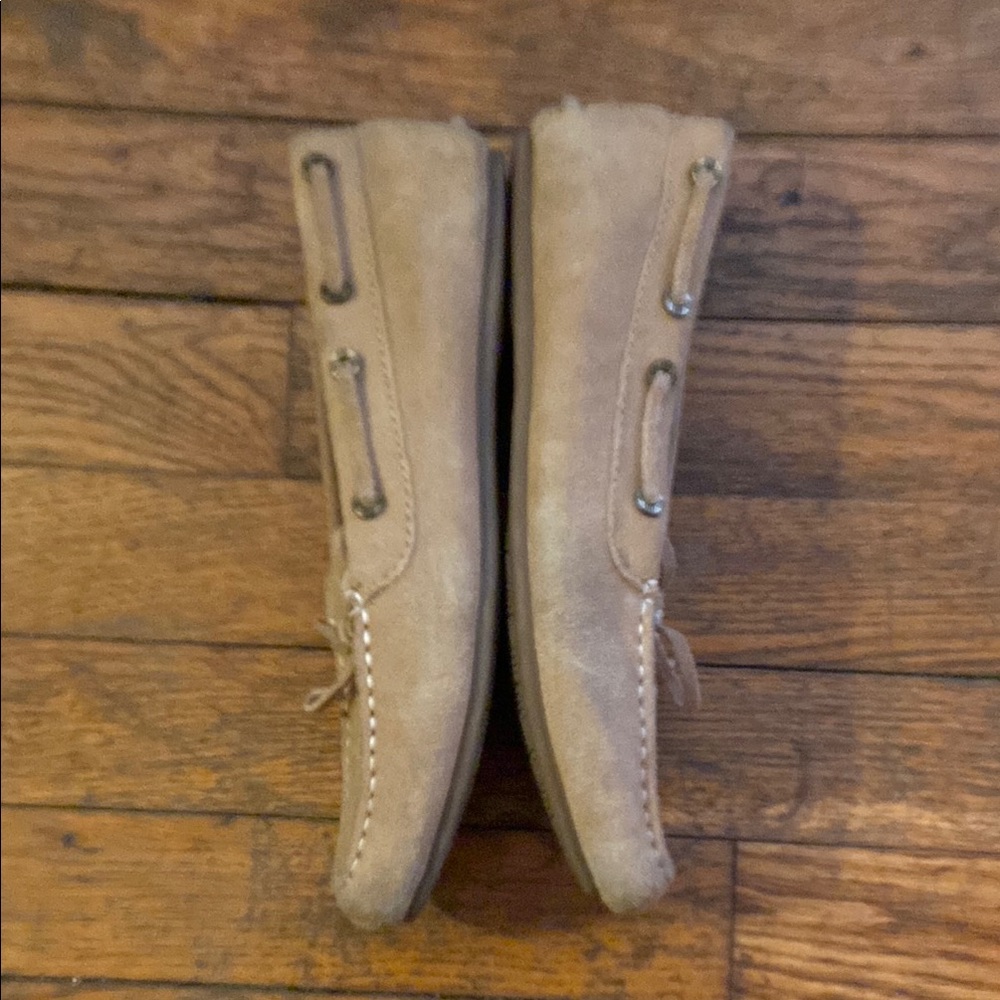 Tan Suede Loafers - Picture 3 of 6